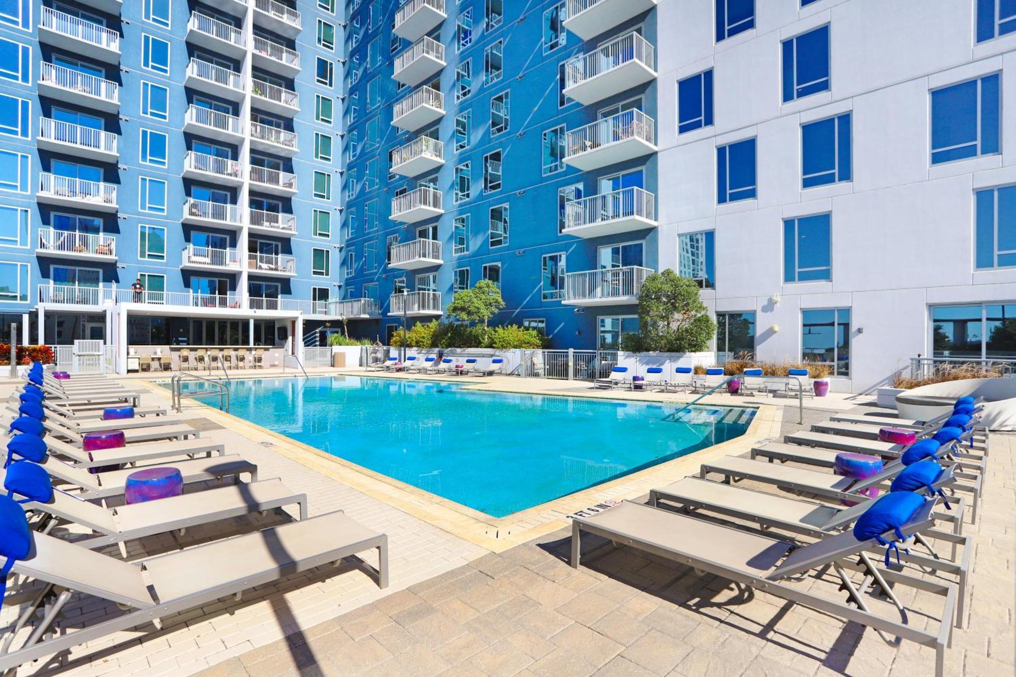 Downtown Tampa Gem 1-Bd W/Pool, Gym, & Sky Lounge Apartment ภายนอก รูปภาพ